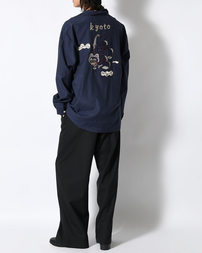 NUE SOUVENIR OC SHIRT -NAVY-