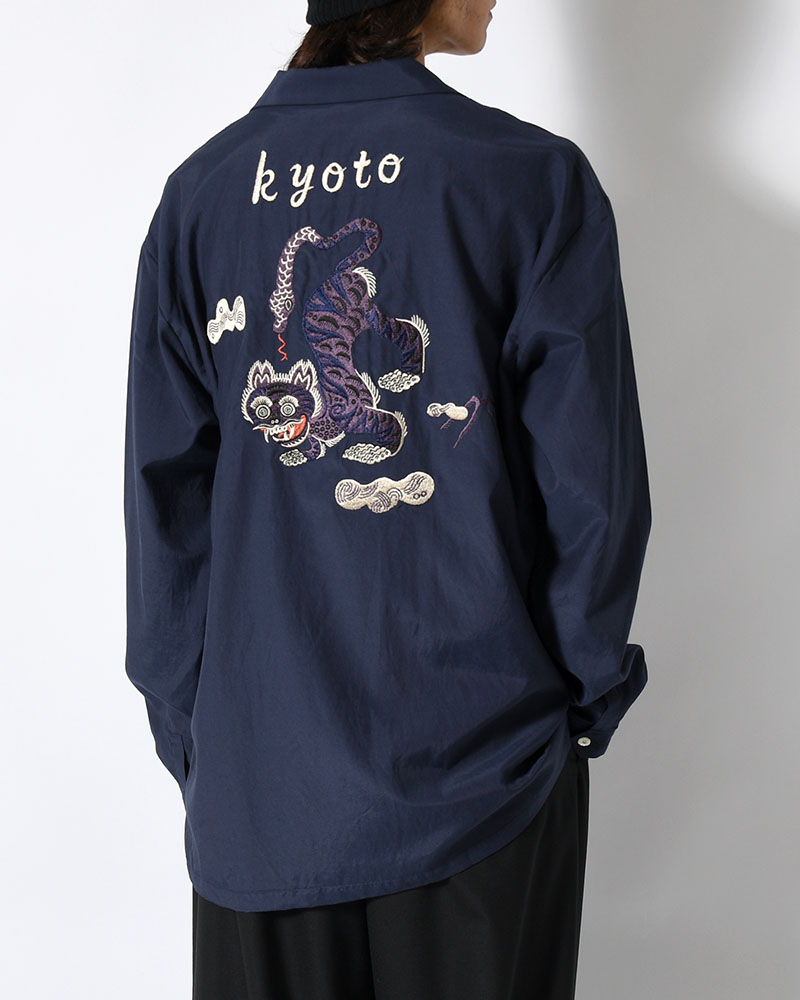 NUE SOUVENIR OC SHIRT -NAVY-