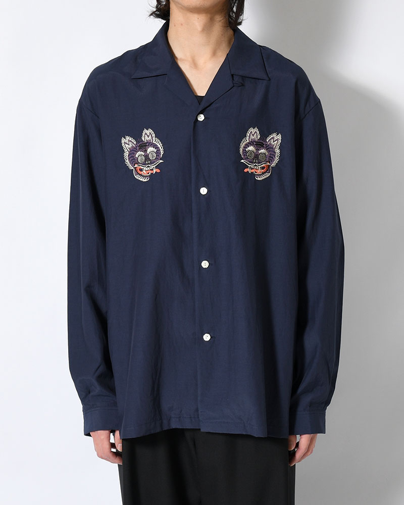 NUE SOUVENIR OC SHIRT -NAVY-