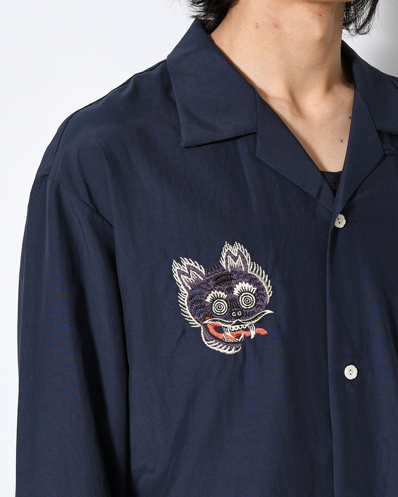 NUE SOUVENIR OC SHIRT -NAVY-