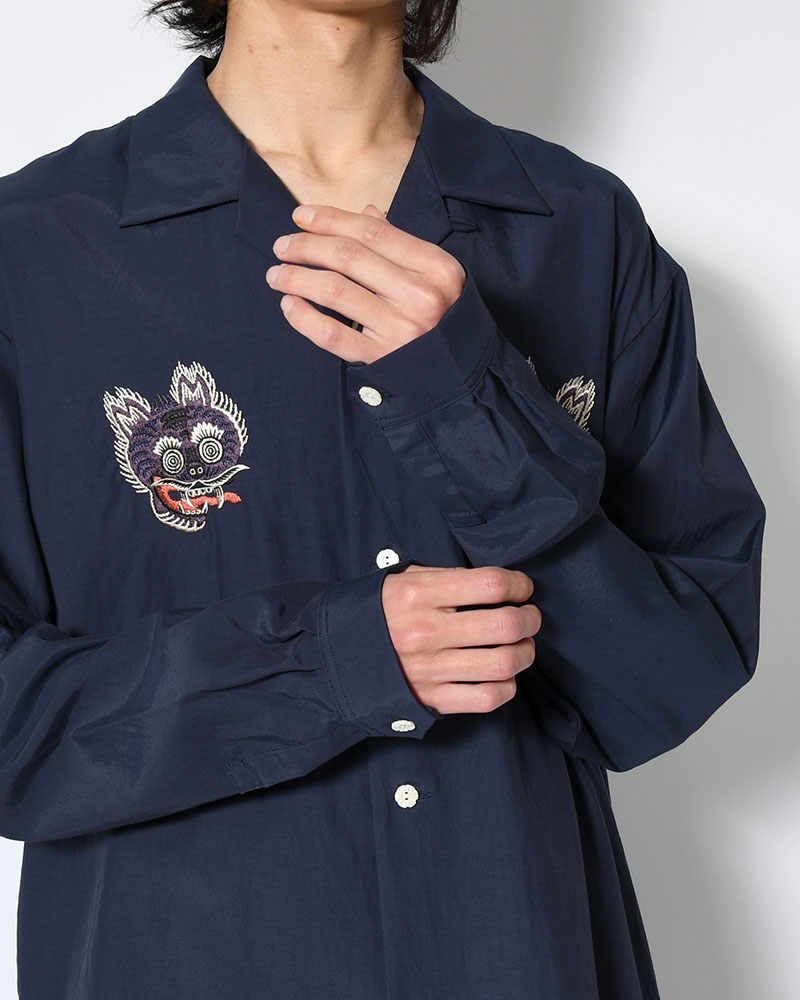 NUE SOUVENIR OC SHIRT -NAVY-