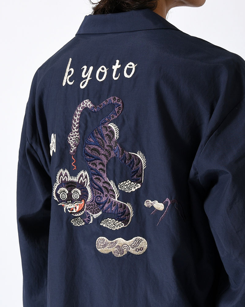 NUE SOUVENIR OC SHIRT -NAVY-