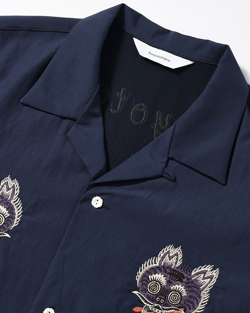 NUE SOUVENIR OC SHIRT -NAVY-