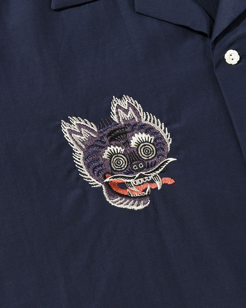 NUE SOUVENIR OC SHIRT -NAVY-