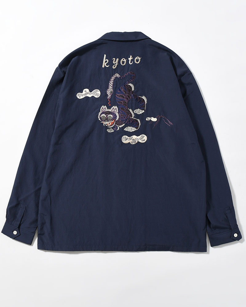 NUE SOUVENIR OC SHIRT -NAVY-