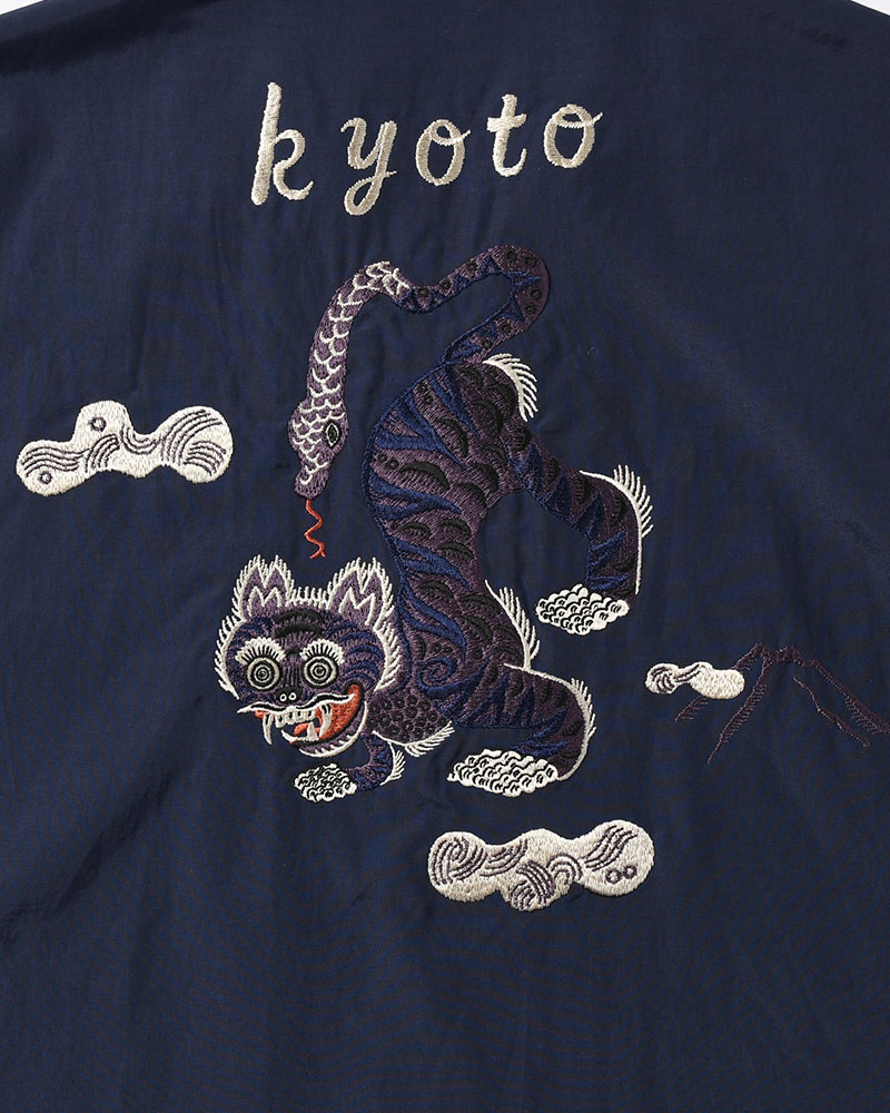 NUE SOUVENIR OC SHIRT -NAVY-