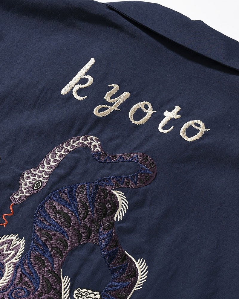 NUE SOUVENIR OC SHIRT -NAVY-