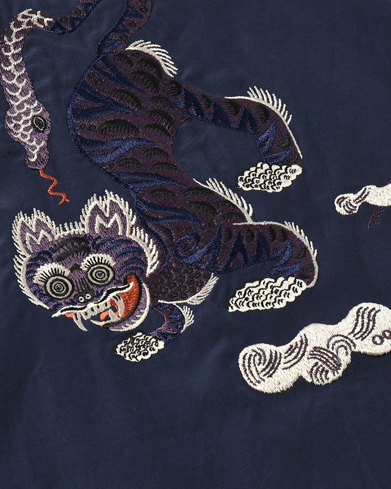 NUE SOUVENIR OC SHIRT -NAVY-