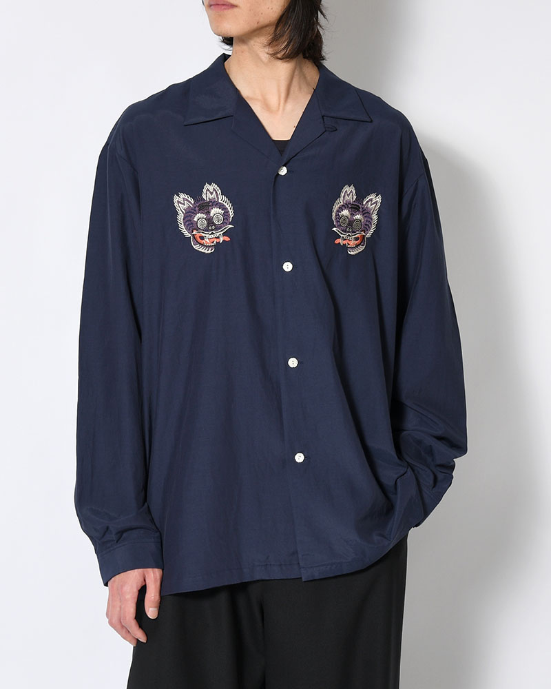 NUE SOUVENIR OC SHIRT -NAVY-
