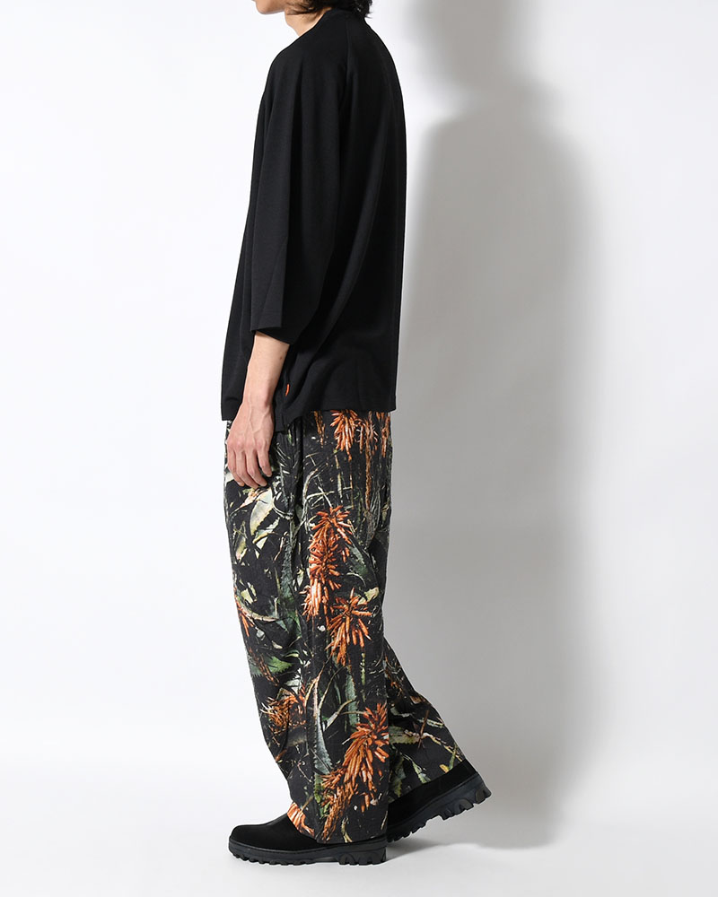 ALOE BALLOON PANTS -BLACK-