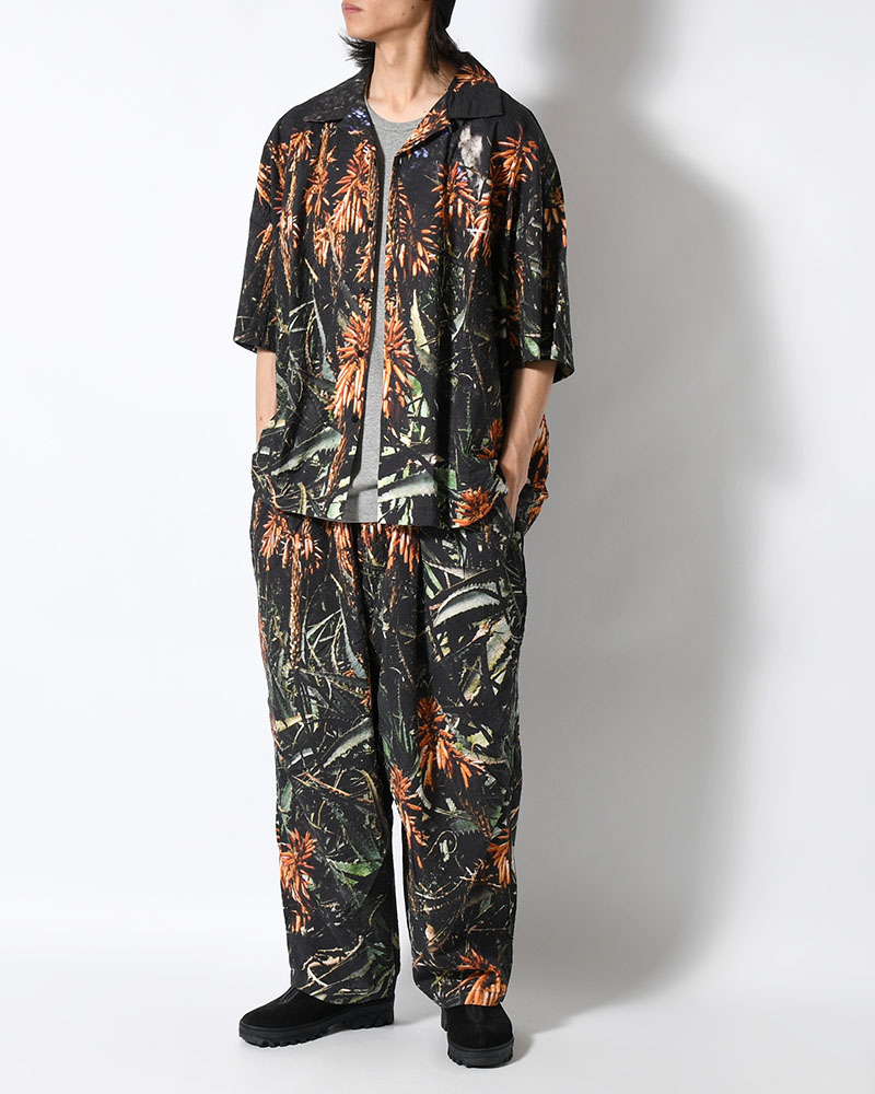 ALOE BALLOON PANTS -BLACK-