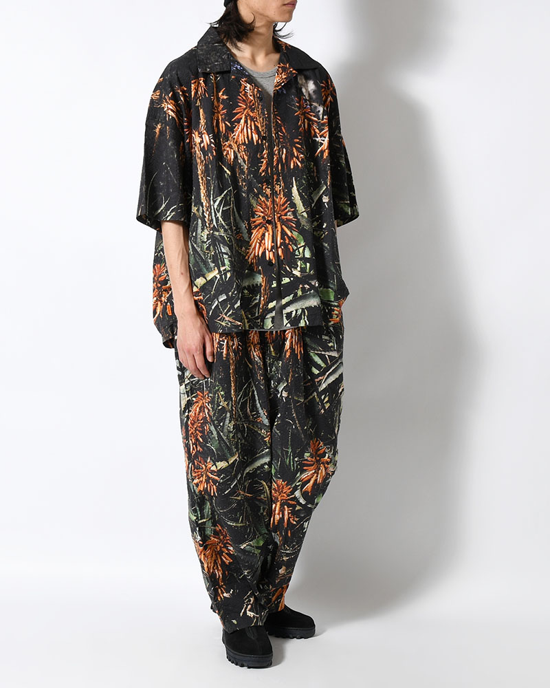 ALOE BALLOON PANTS -BLACK-