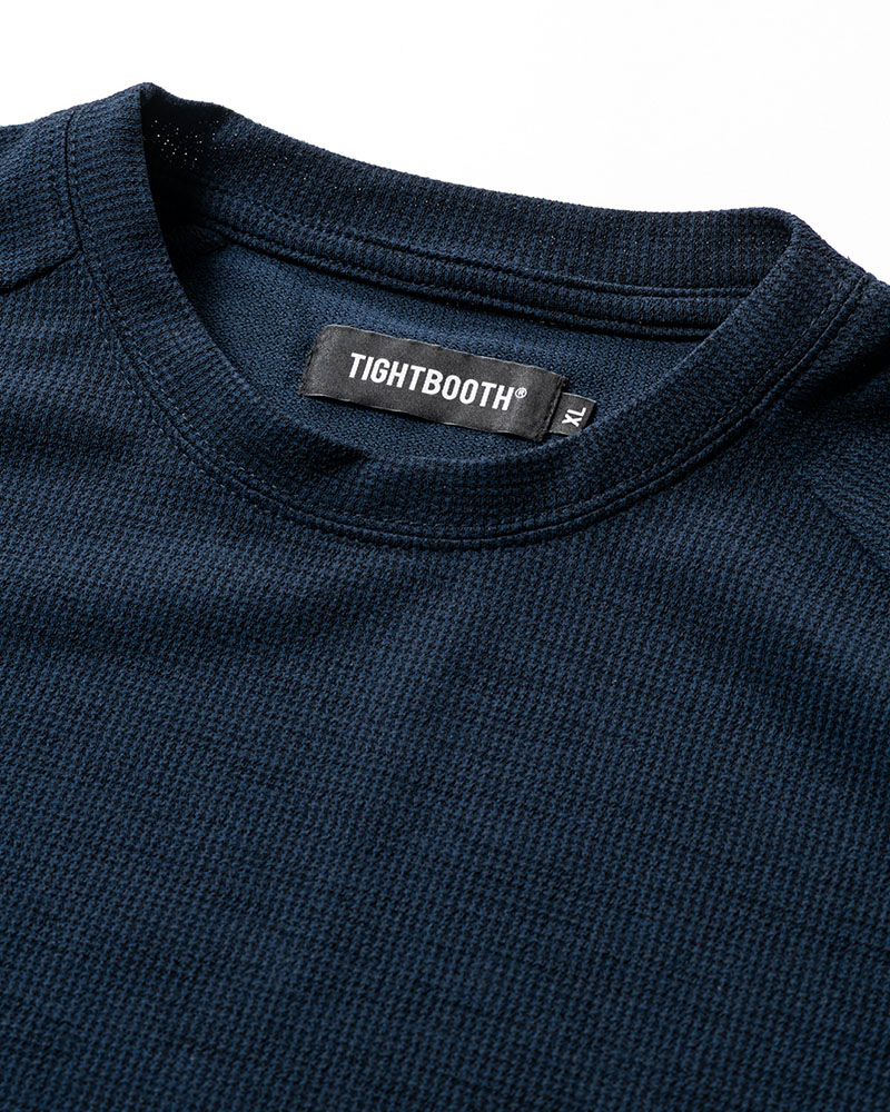 CHIDRY 3/4 SLEEVE T-SHIRT -NAVY-