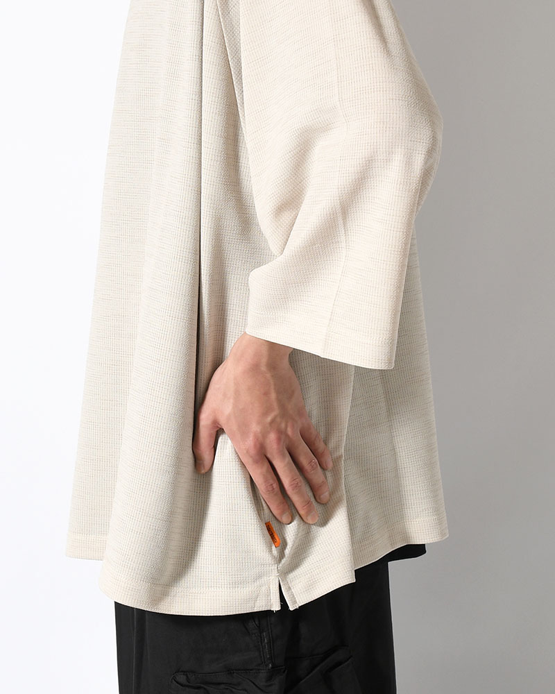 CHIDRY 3/4 SLEEVE T-SHIRT -IVORY-
