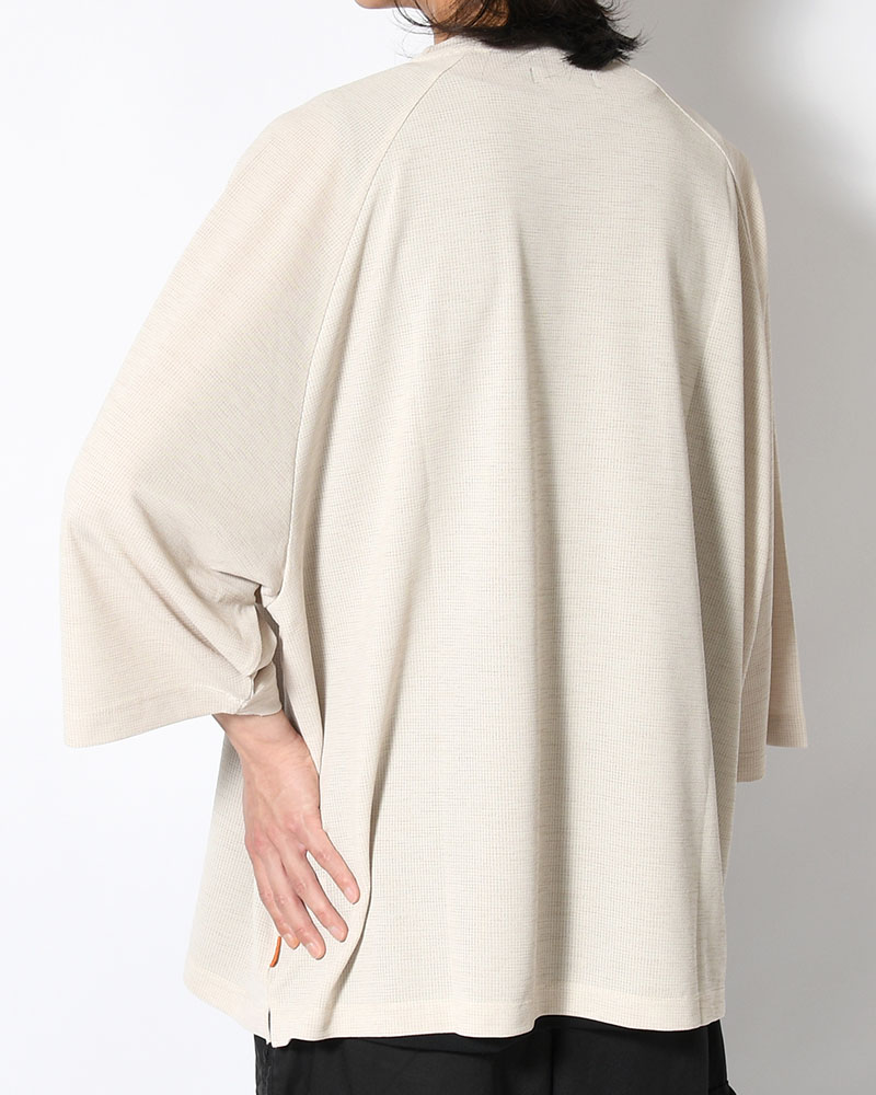 CHIDRY 3/4 SLEEVE T-SHIRT -IVORY-