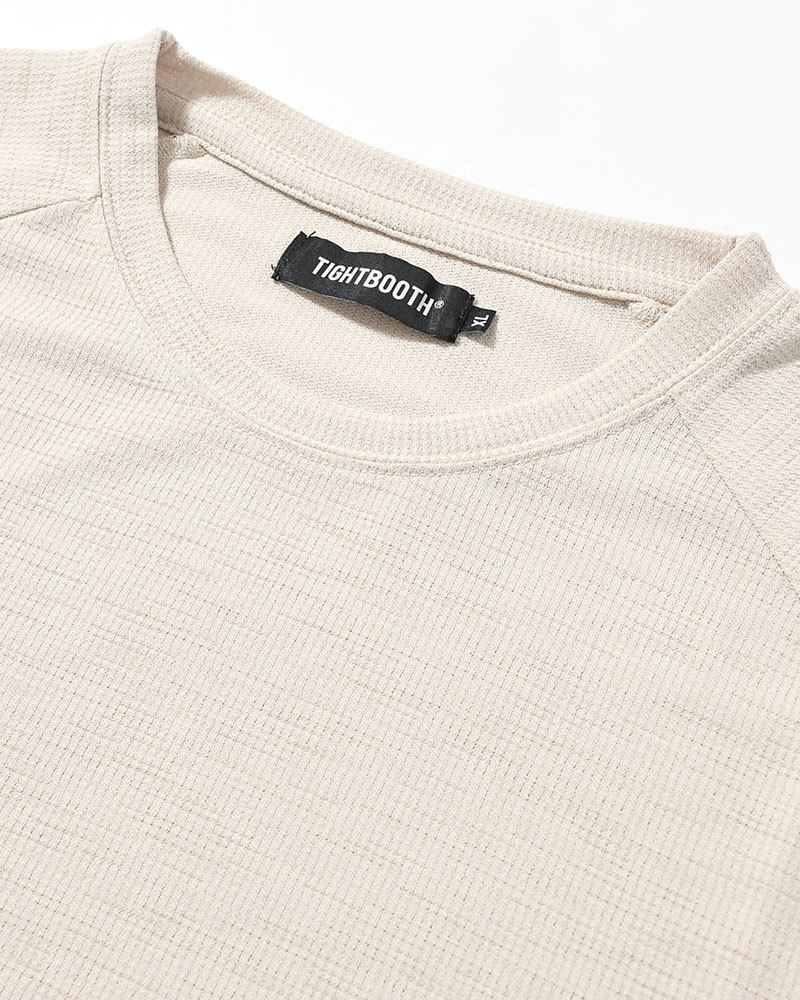 CHIDRY 3/4 SLEEVE T-SHIRT -IVORY-
