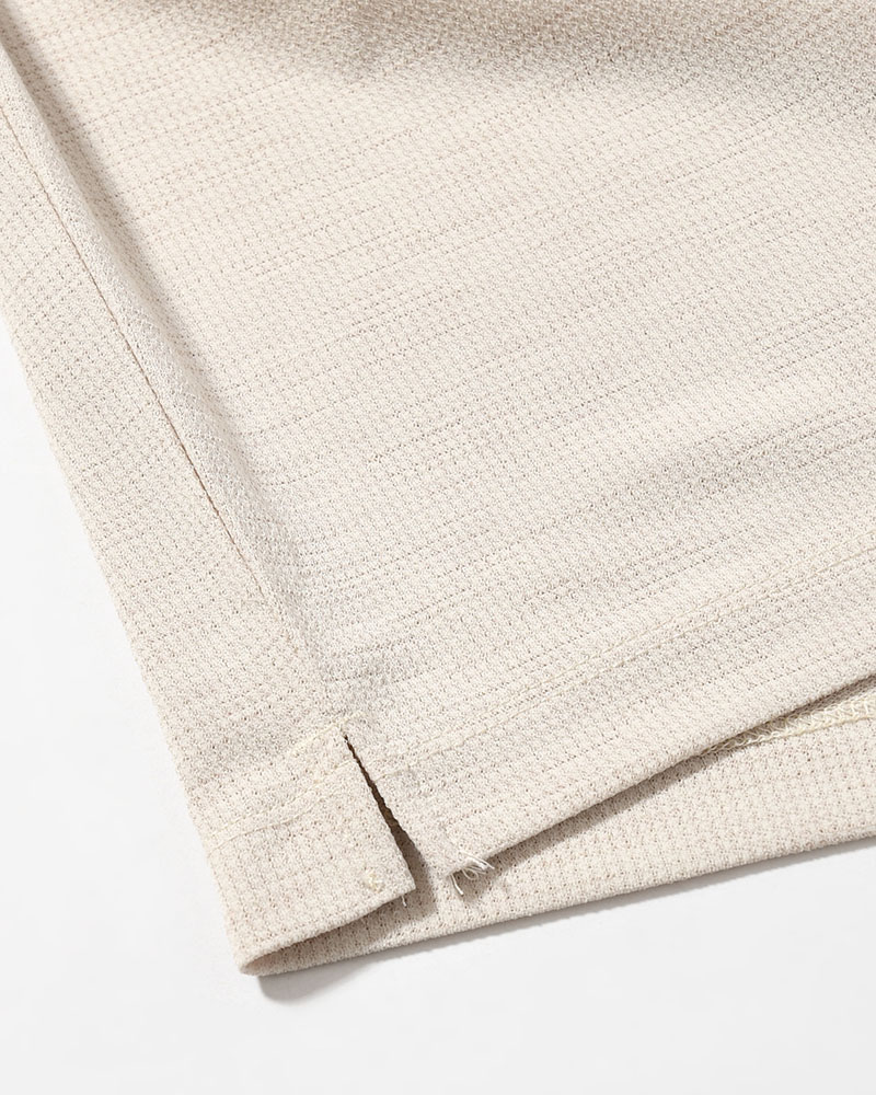 CHIDRY 3/4 SLEEVE T-SHIRT -IVORY-