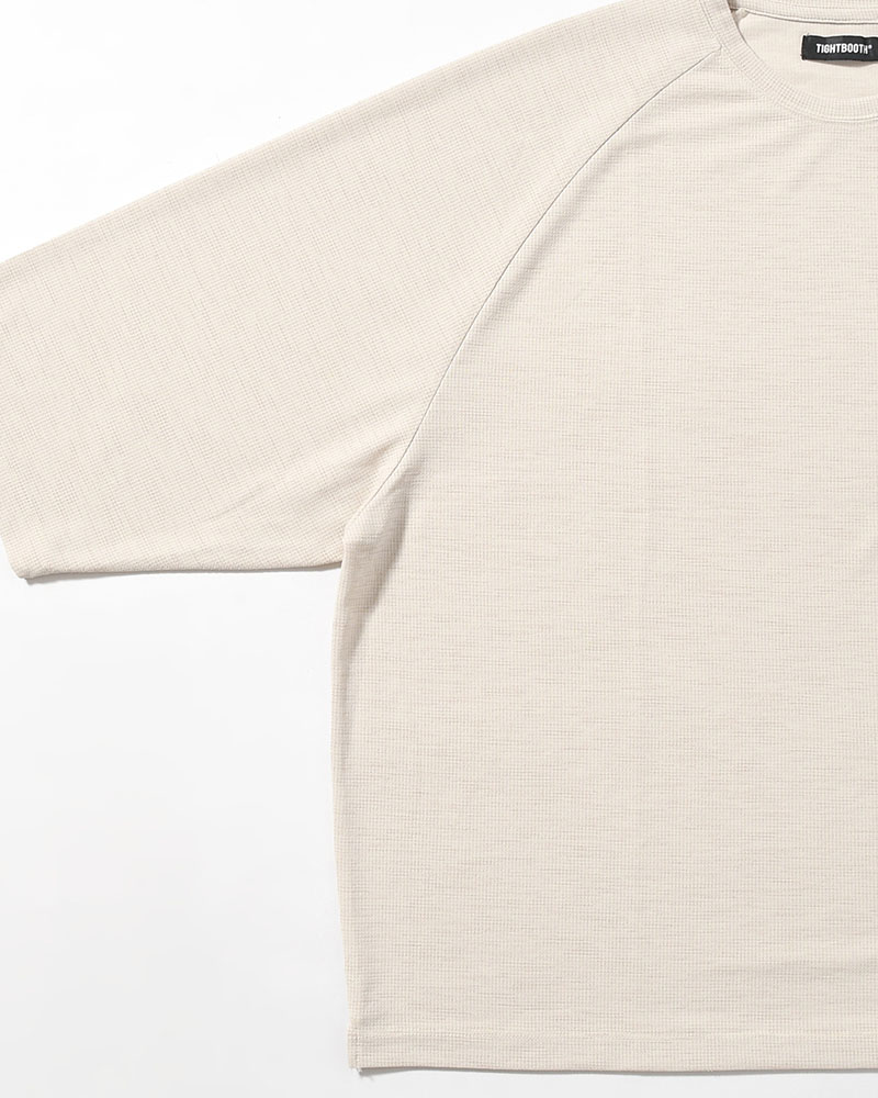 CHIDRY 3/4 SLEEVE T-SHIRT -IVORY-