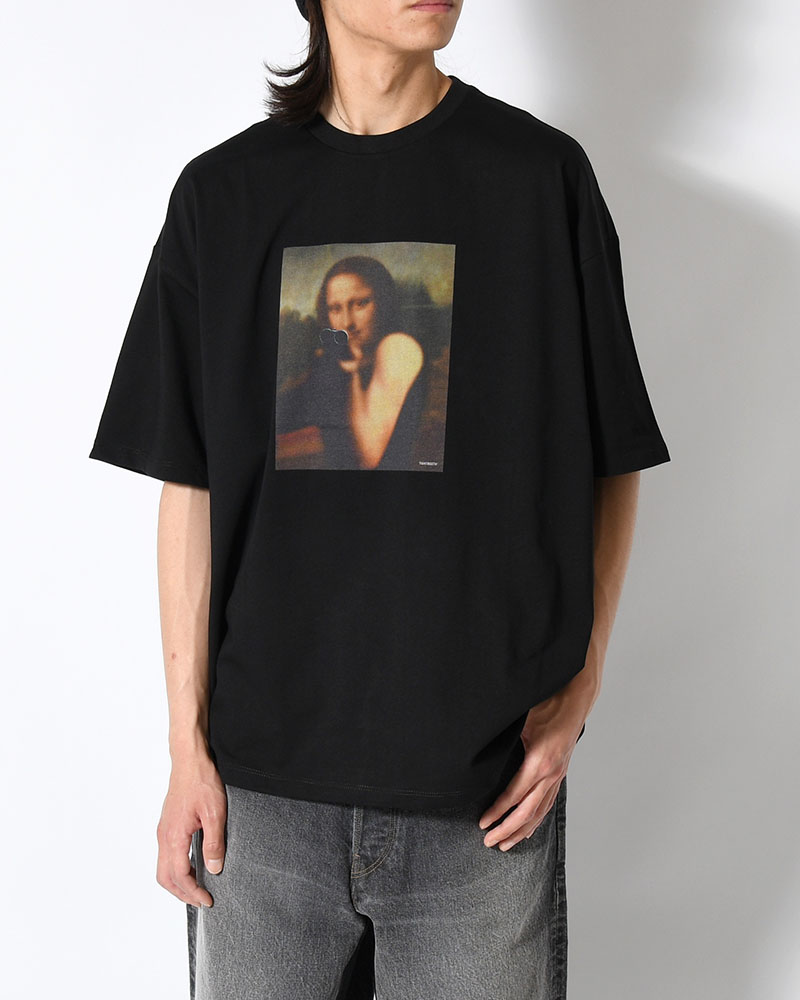 MONALISA S/S T-SHIRT -BLACK-