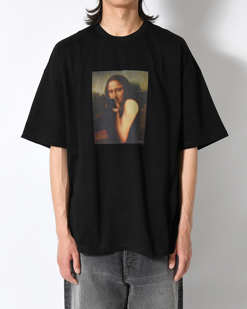 MONALISA S/S T-SHIRT -BLACK-