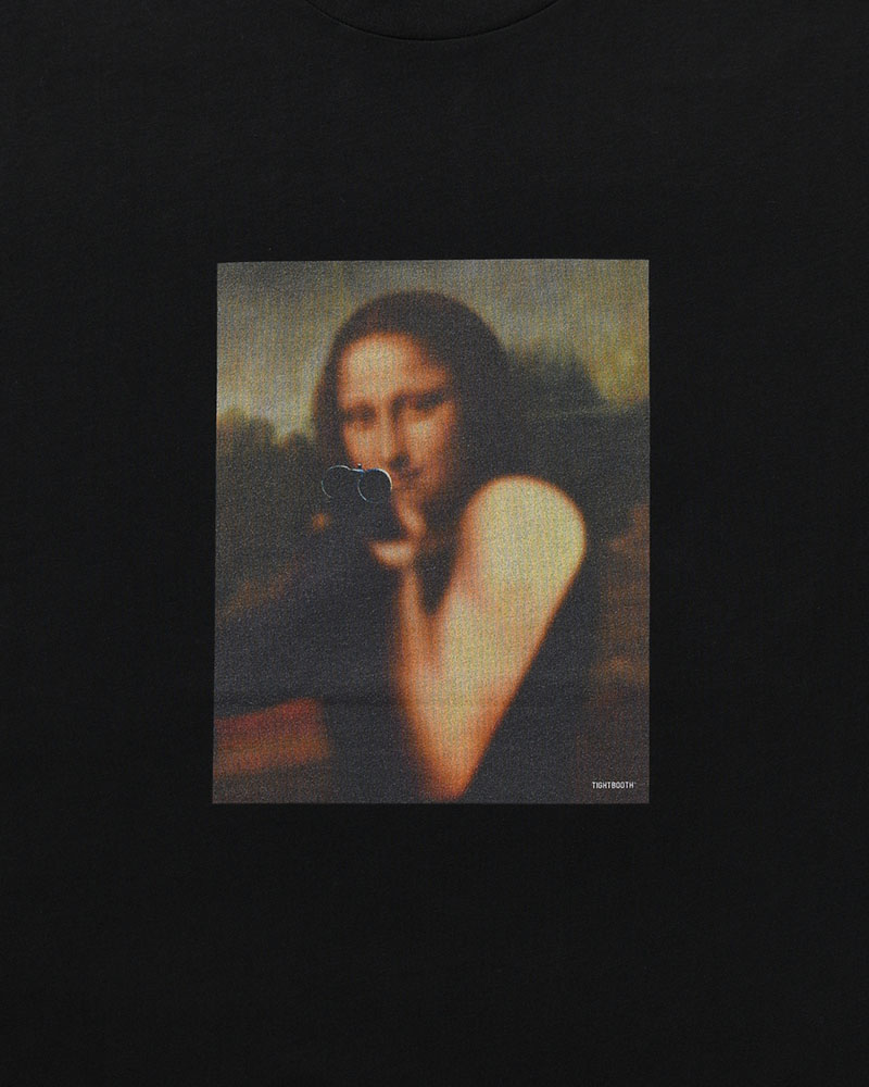 MONALISA S/S T-SHIRT -BLACK-