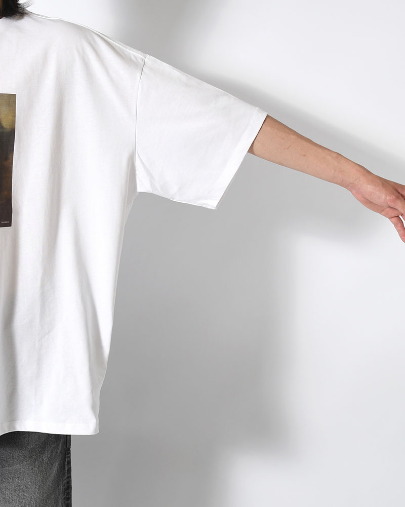 MONALISA S/S T-SHIRT -WHITE-