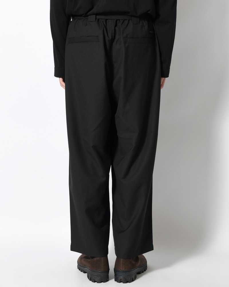 BAGGY SLACKS -BLACK-