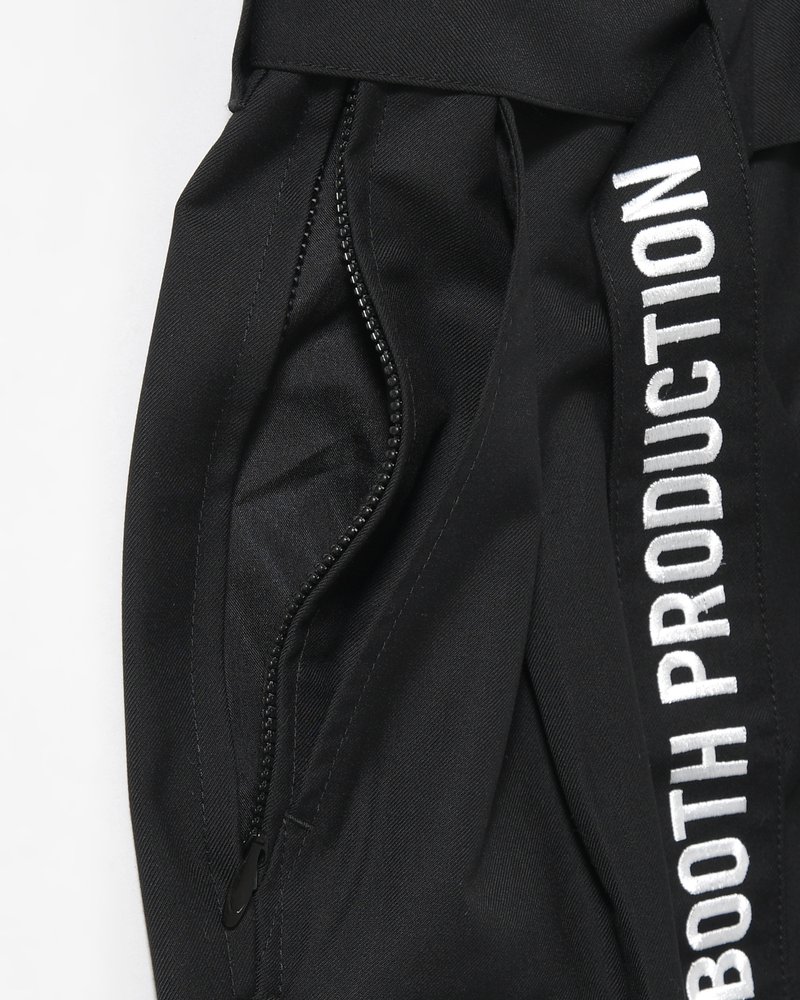 BAGGY SLACKS -BLACK-