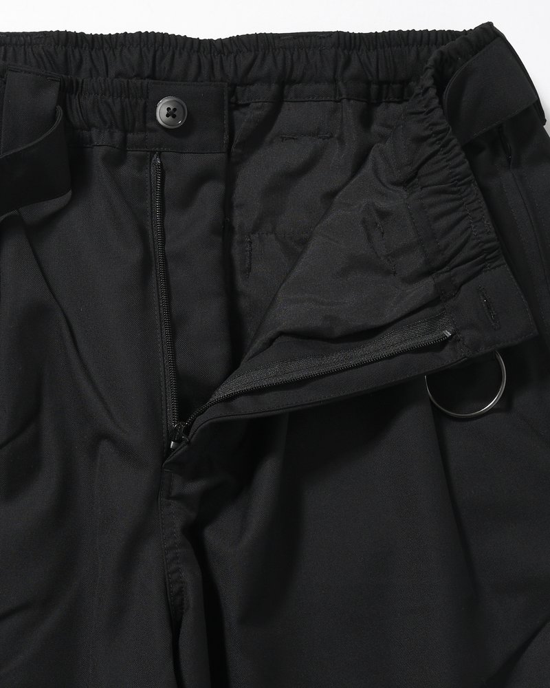 BAGGY SLACKS -BLACK-