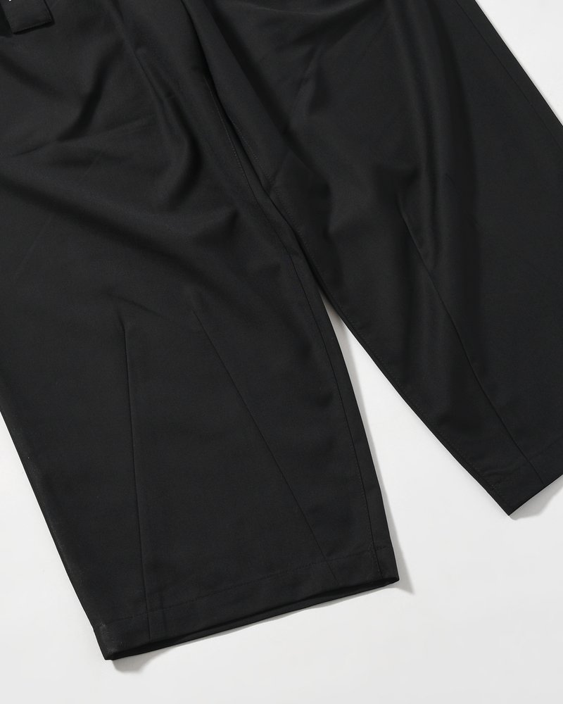 BAGGY SLACKS -BLACK-