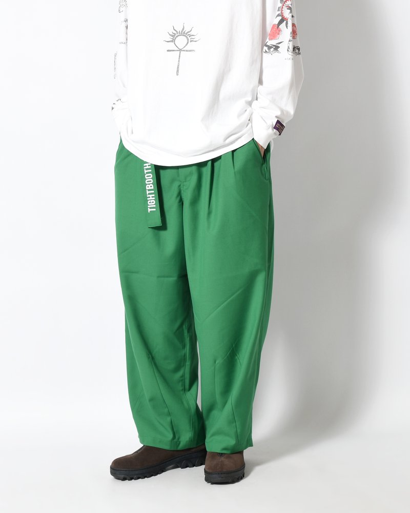 BAGGY SLACKS -GREEN-