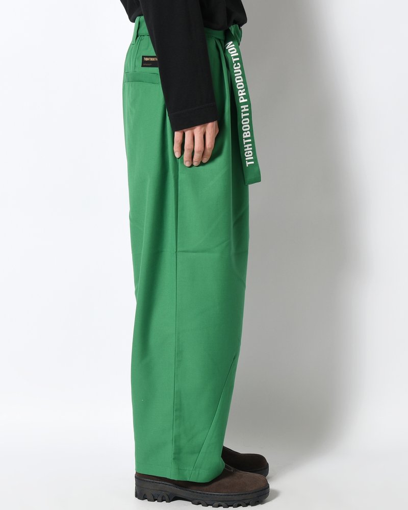 BAGGY SLACKS -GREEN-