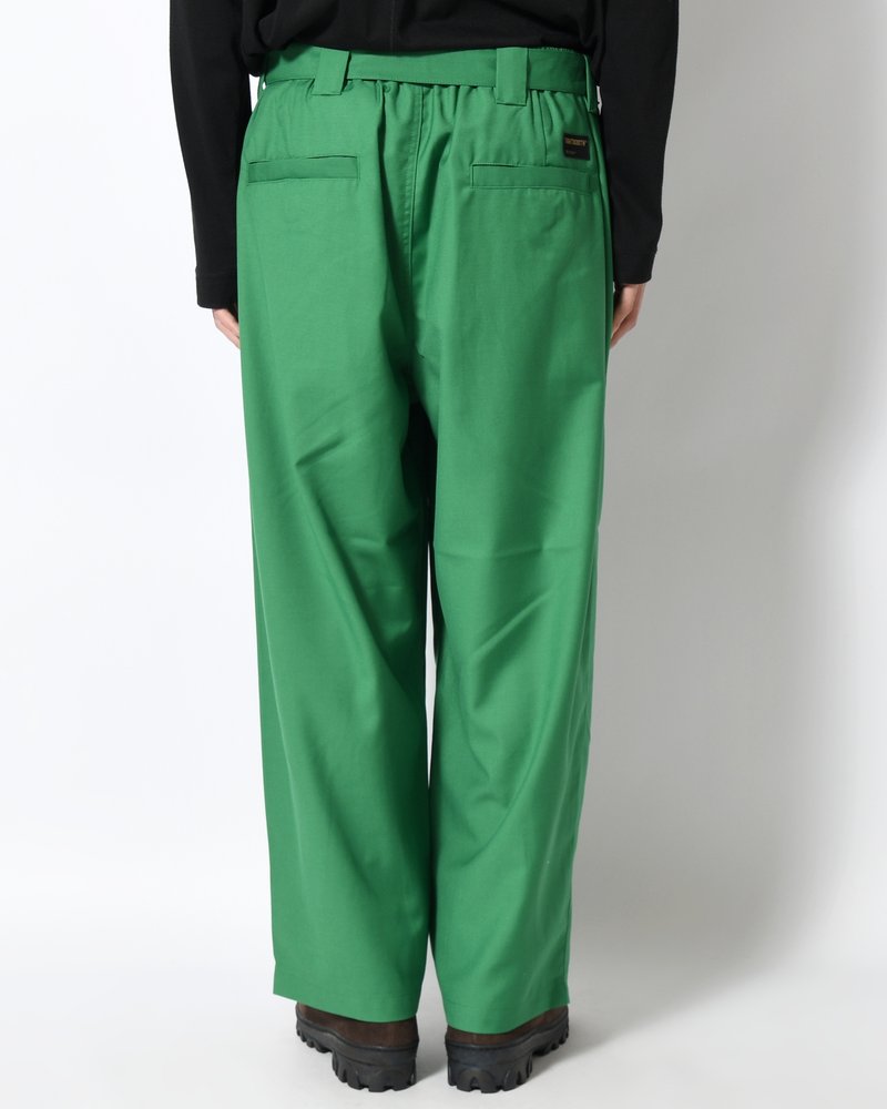 BAGGY SLACKS -GREEN-