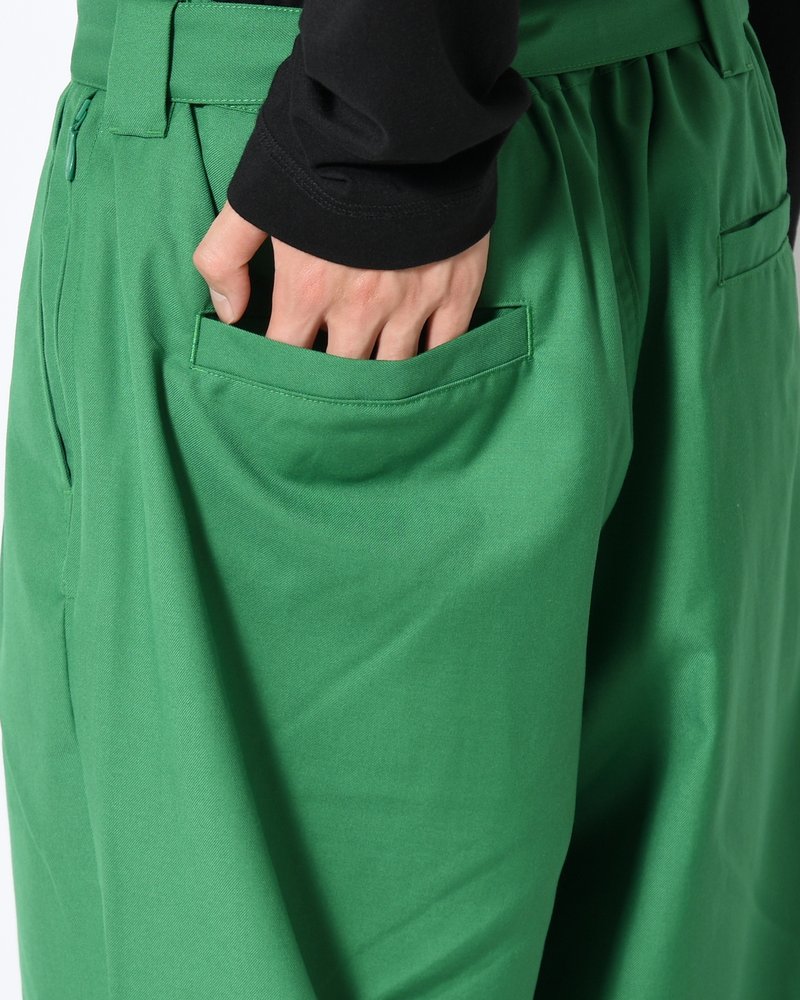 BAGGY SLACKS -GREEN-