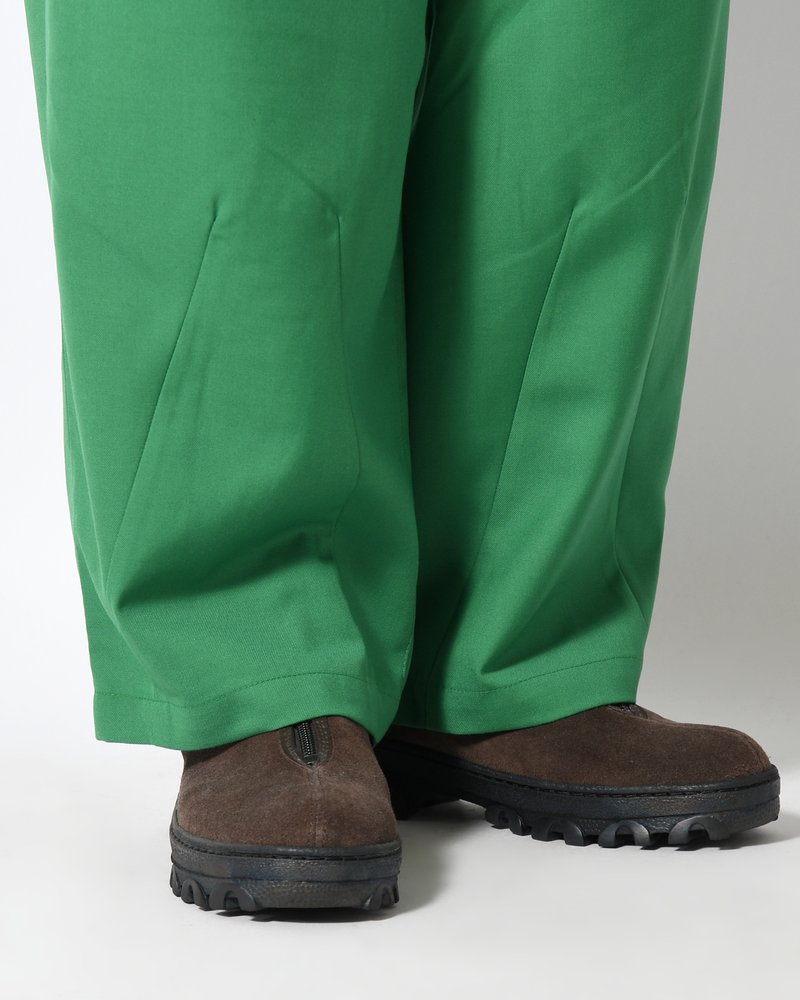 BAGGY SLACKS -GREEN-