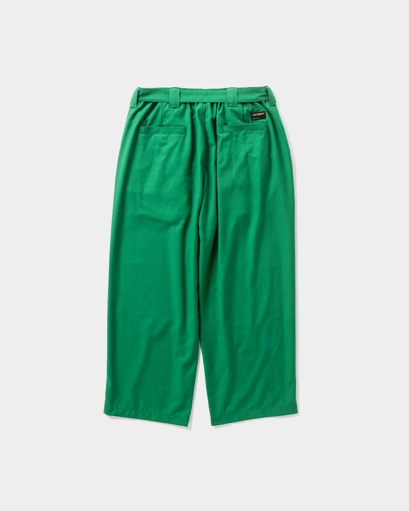 BAGGY SLACKS -GREEN-