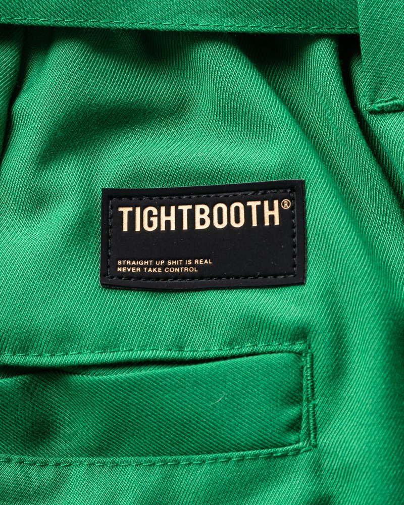 BAGGY SLACKS -GREEN-