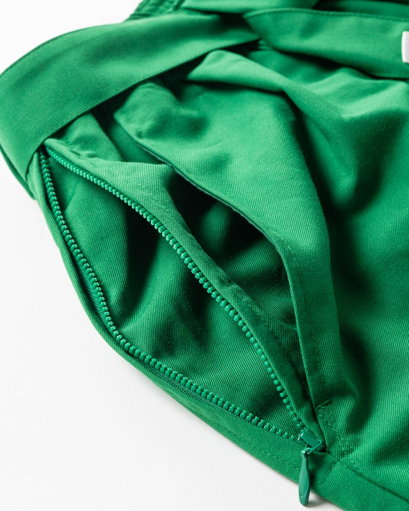 BAGGY SLACKS -GREEN-