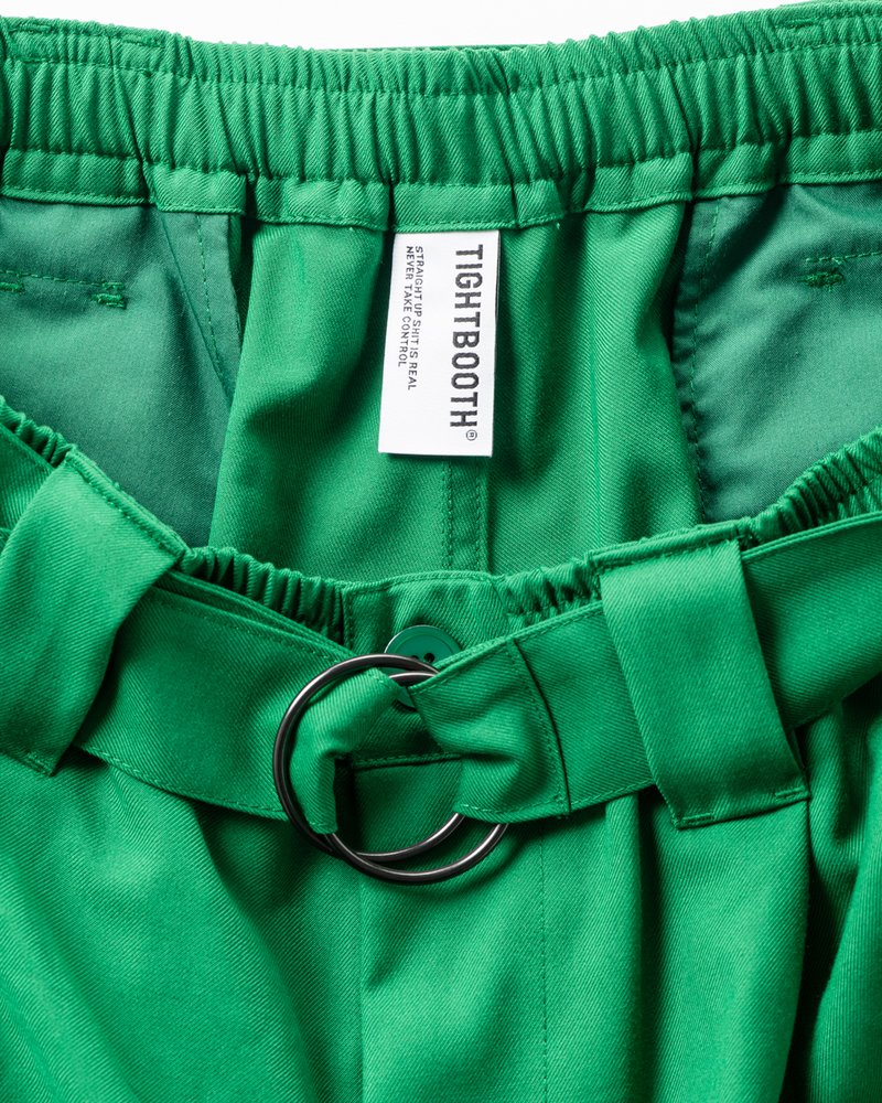 BAGGY SLACKS -GREEN-