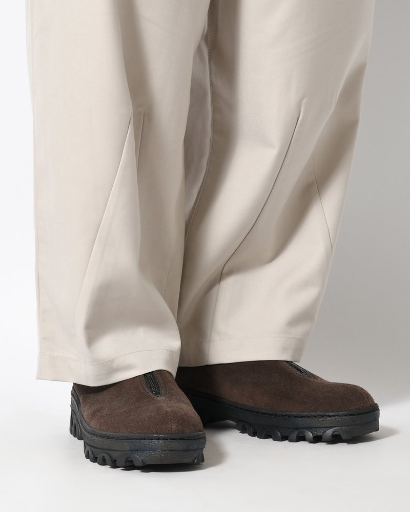 BAGGY SLACKS -LIGHT GRAY-