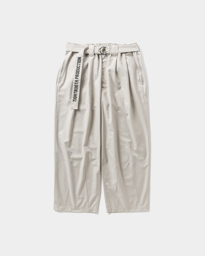 BAGGY SLACKS -LIGHT GRAY-