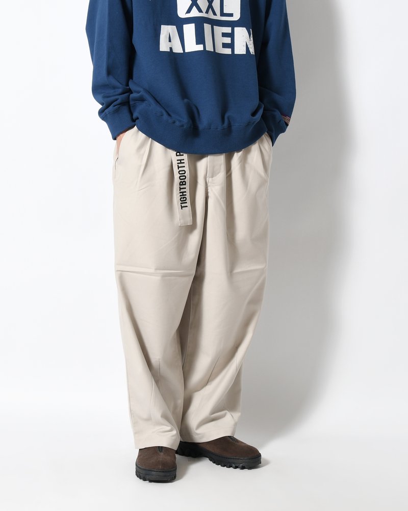 BAGGY SLACKS -LIGHT GRAY-