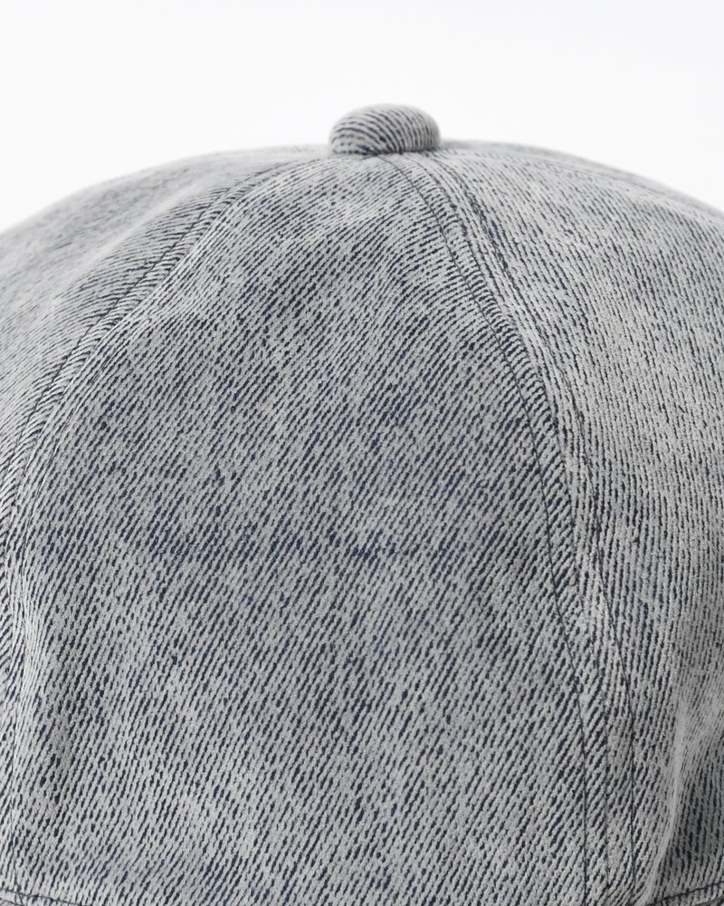 FLOCKY DENIM HAT -BLUE-