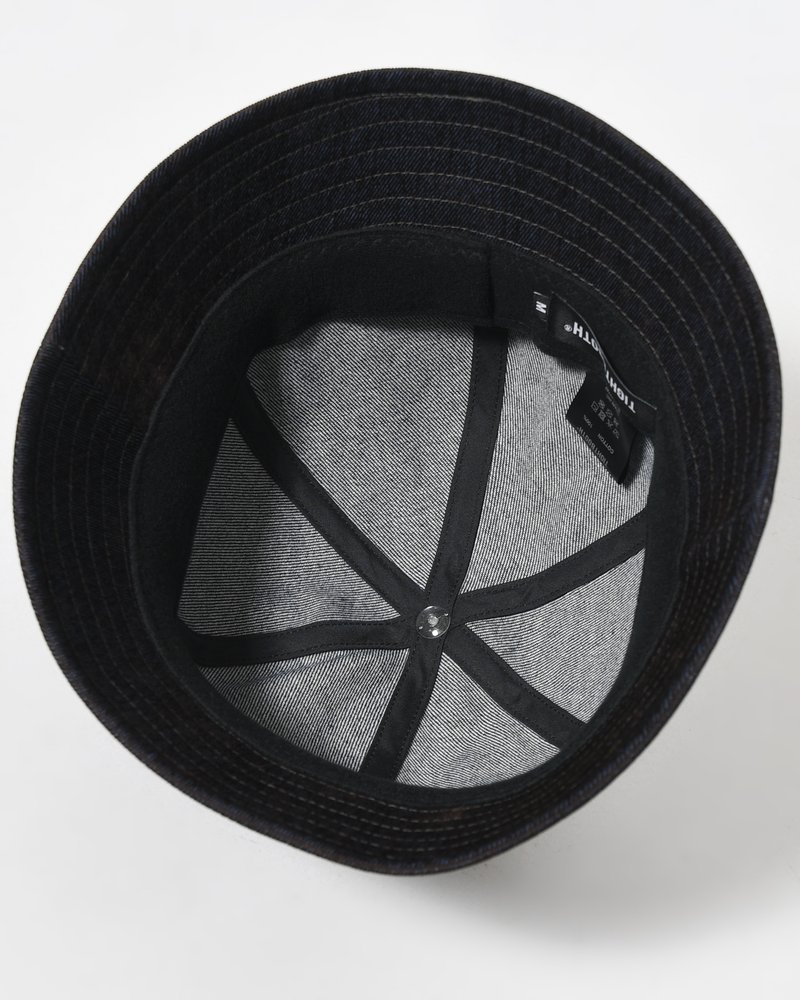 FLOCKY DENIM HAT -NAVY-