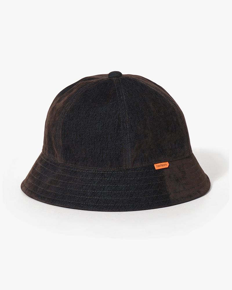 FLOCKY DENIM HAT -NAVY-