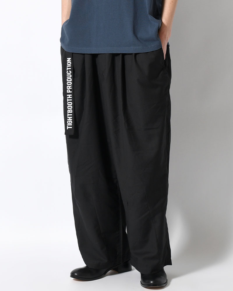 BAGGY SLACKS -BLACK-