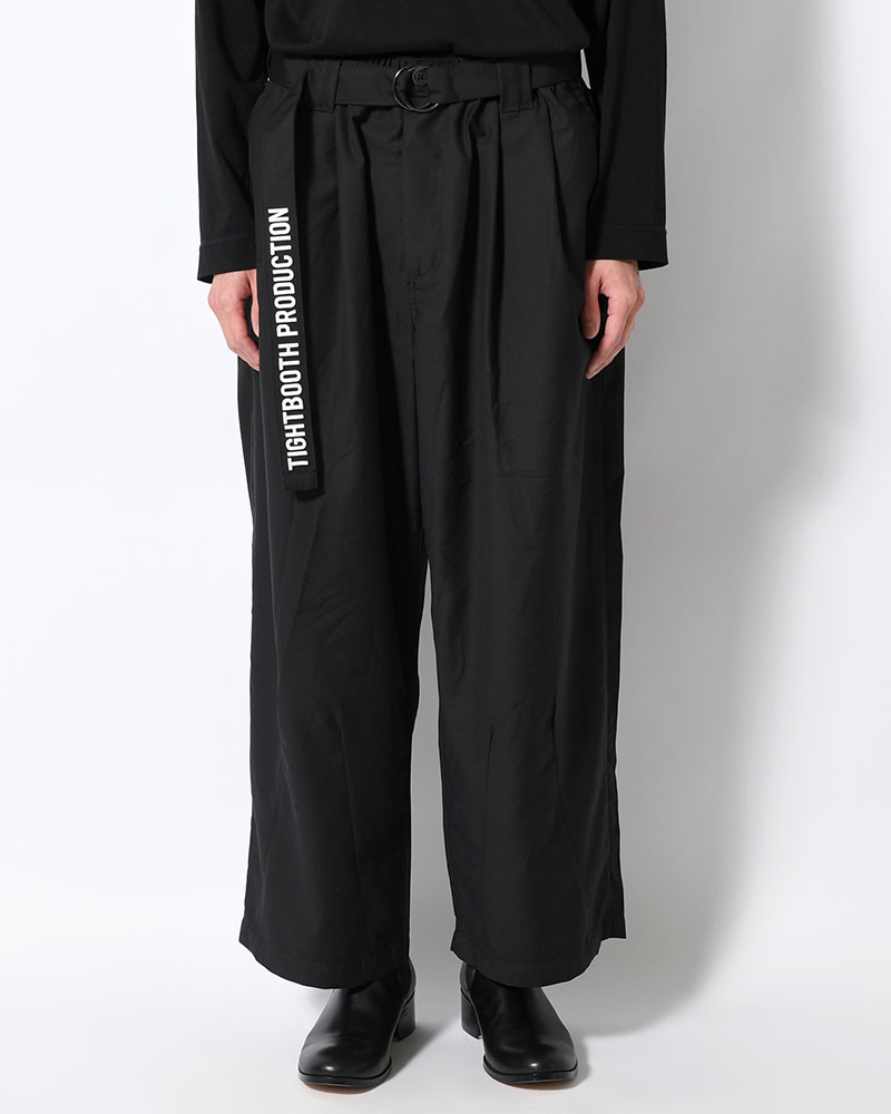 BAGGY SLACKS -BLACK-