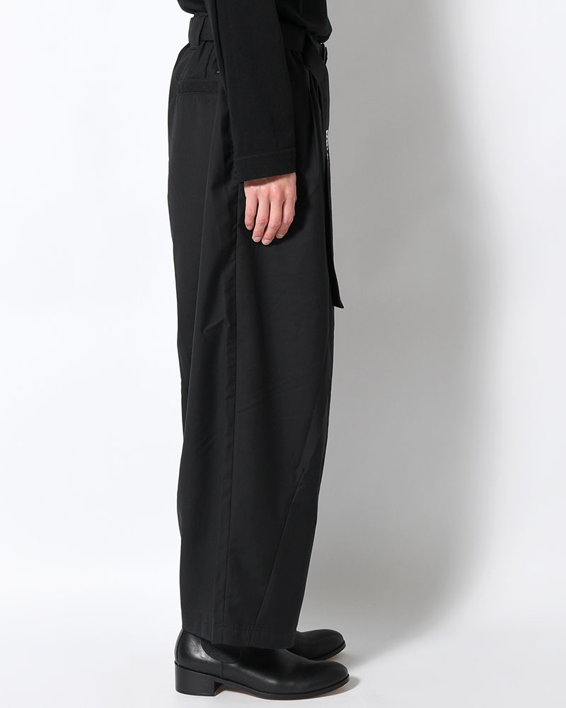 BAGGY SLACKS -BLACK-