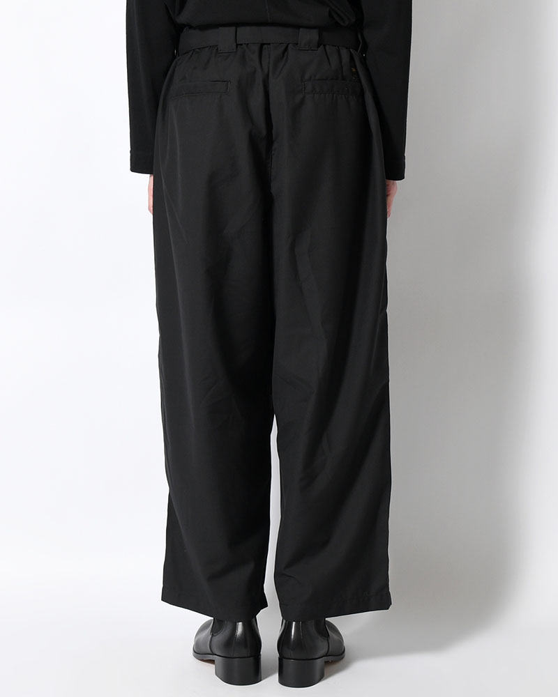 BAGGY SLACKS -BLACK-