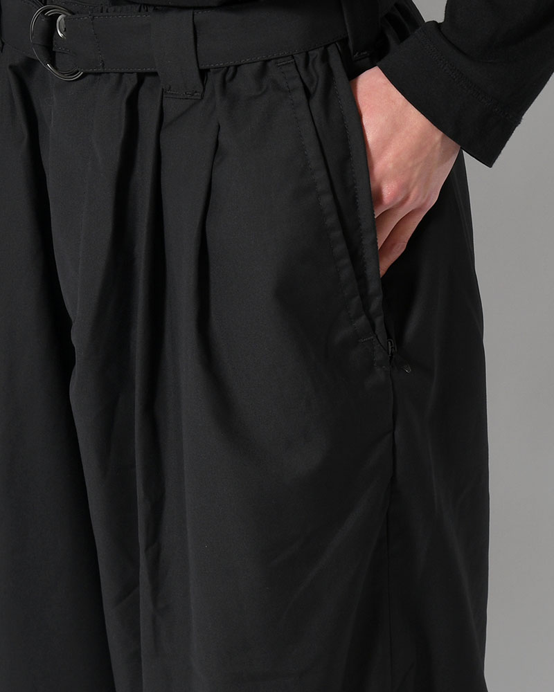 BAGGY SLACKS -BLACK-